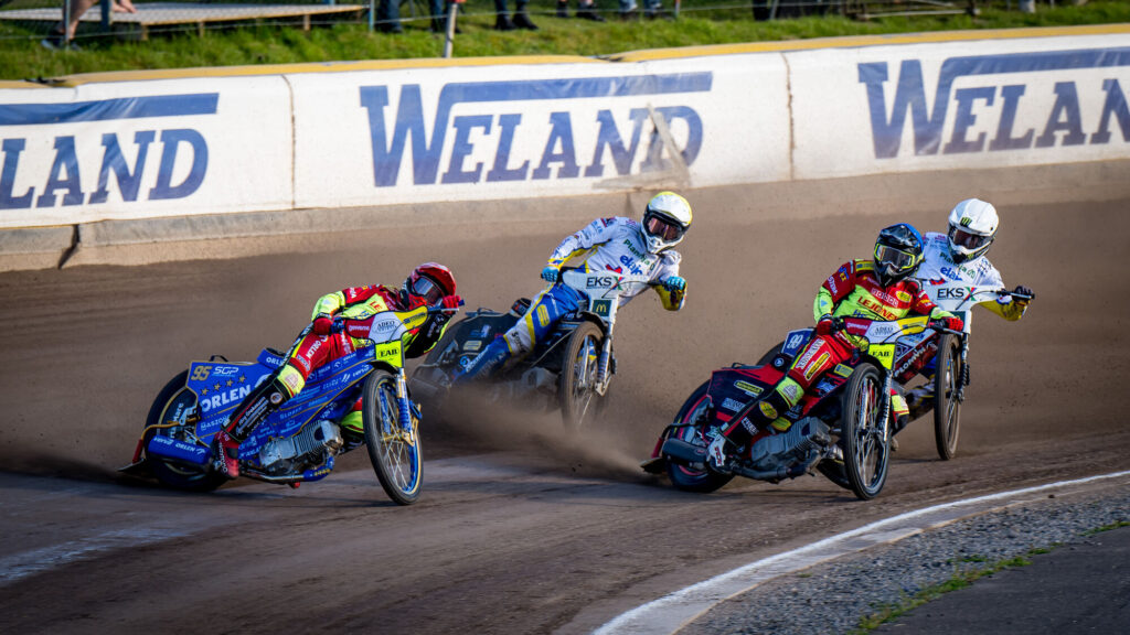 Kvällens matchen i Bauhausligan mellan Lejonen och Dackarna på OnePartnerGroup Arena den 25 June i Gislaved ( Foto: Douglas Svalin / SvalinsFoto )