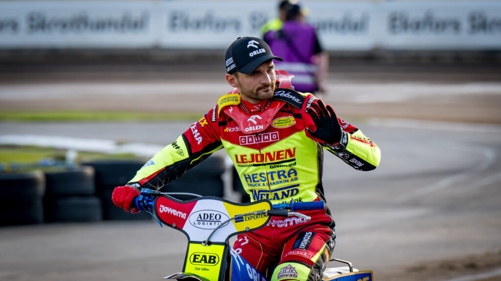 Kvällens matchen i Bauhausligan mellan Lejonen och Dackarna på OnePartnerGroup Arena den 25 June i Gislaved ( Foto: Douglas Svalin / SvalinsFoto )