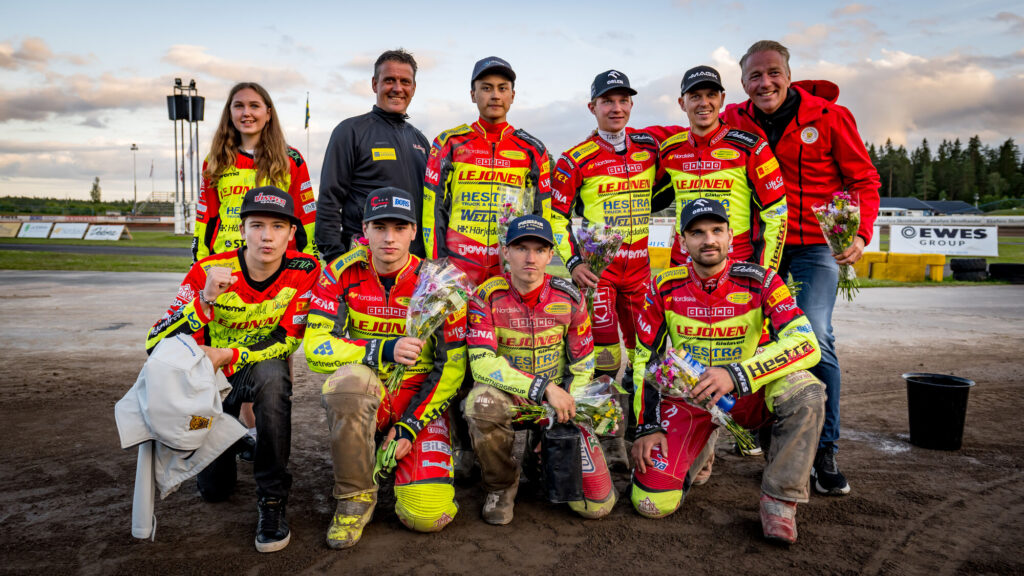 Kvällens matchen i Bauhausligan mellan Lejonen och Västervik på OnePartnerGroup Arena den 3 July i Gislaved ( Foto: Douglas Svalin / SvalinsFoto )