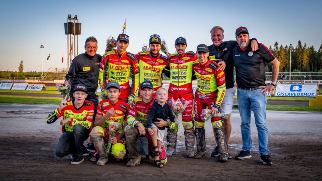 Kvällens matchen i Bauhausligan mellan Lejonen och Indianerna på OnePartnerGroup Arena den 30 July i Gislaved ( Foto: Douglas Svalin / SvalinsFoto )