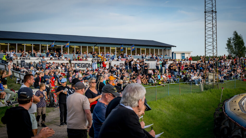 Kvällens matchen i Bauhausligan mellan Lejonen och Rospiggarna på OnePartnerGroup Arena den 13 August i Gislaved ( Foto: Douglas Svalin / SvalinsFoto )