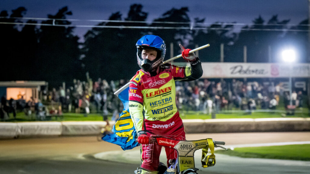 Gislaved, SVERIGE - 3 September 2024 : Bilder från första semifinal matchen i Bauhausligan mellan Lejonen och Indianerna på OnePartnerGroup Arena den 3 September i Gislaved ( Foto: Douglas Svalin / SarnehedPhoto )  Nyckelord Keywords: