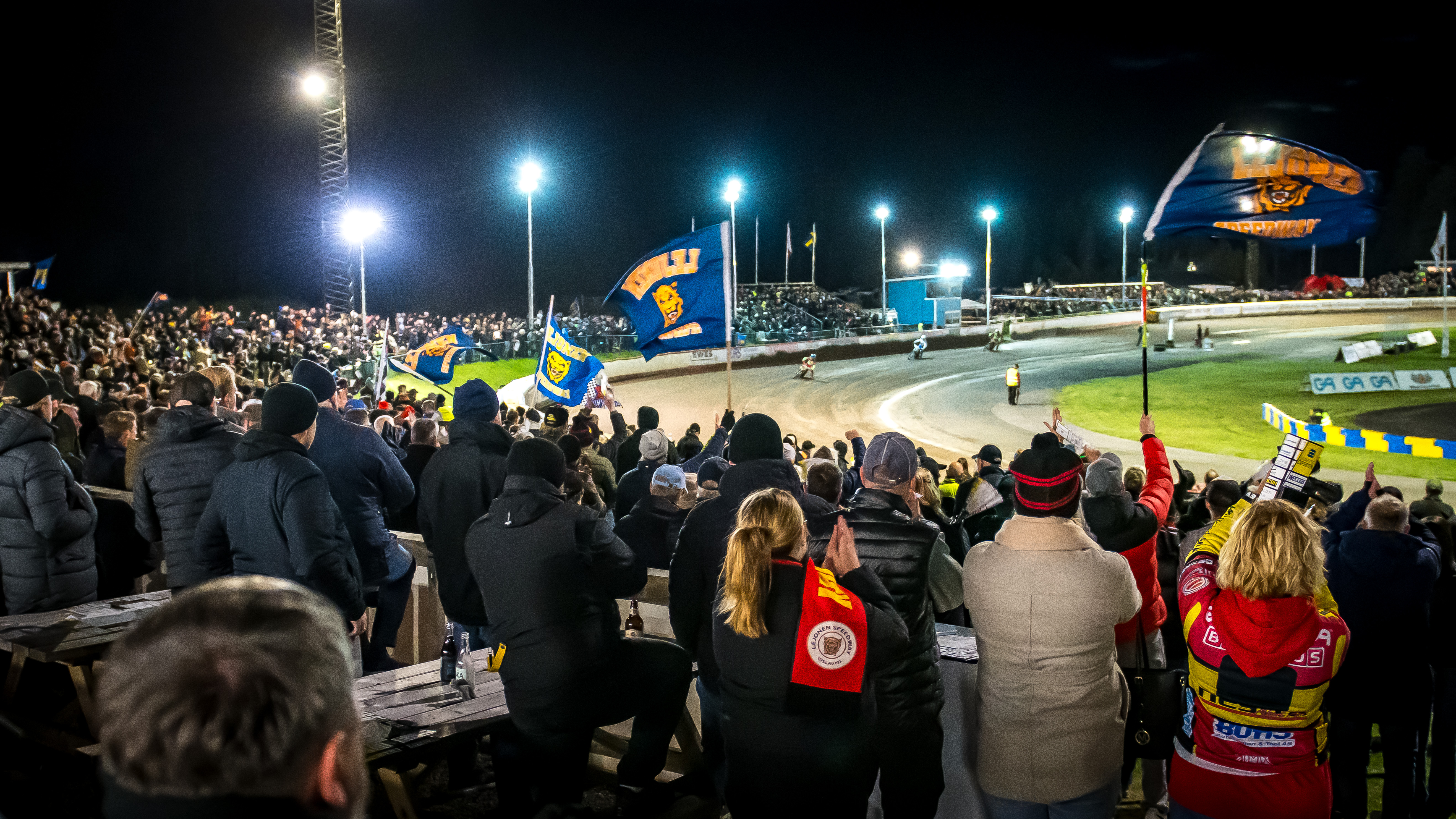 Avgörande finalen i Bauhausligan mellan Lejonen och Dackarna på OnePartnerGroup Arena den 1 October i Gislaved ( Foto: Douglas Svalin / SvalinsFoto )