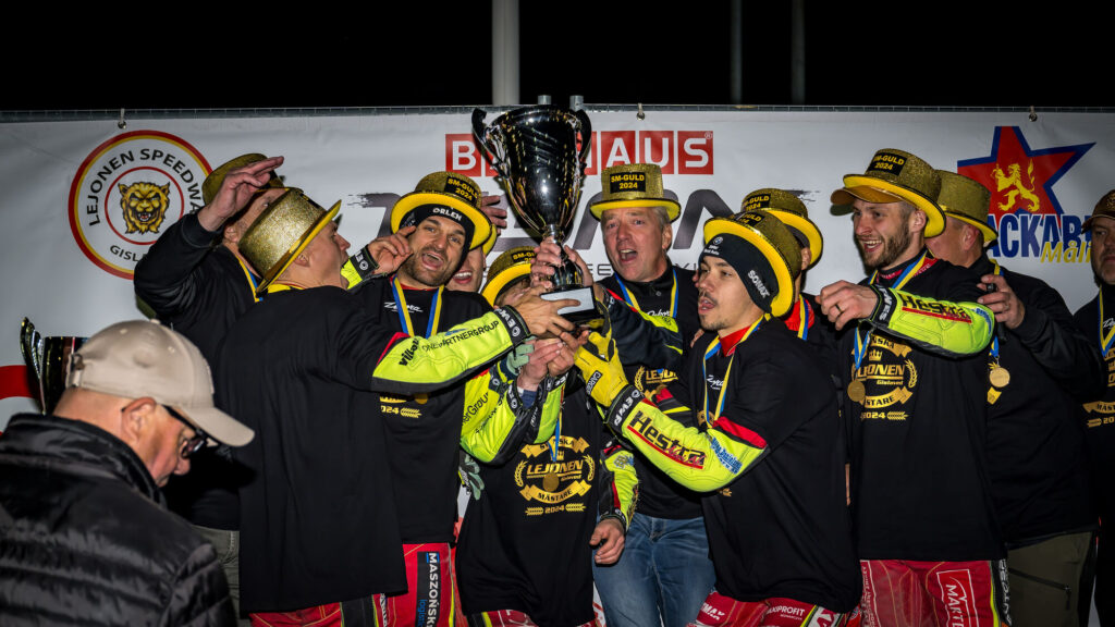 Avgörande finalen i Bauhausligan mellan Lejonen och Dackarna på OnePartnerGroup Arena den 1 October i Gislaved ( Foto: Douglas Svalin / SvalinsFoto )