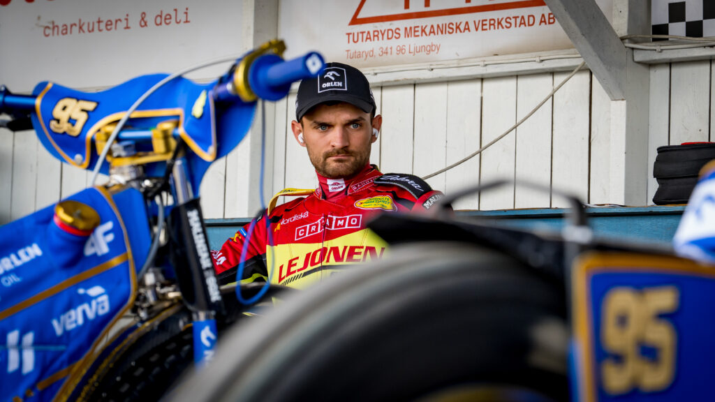 Kvällens matchen i Bauhausligan mellan Lejonen och Västervik på OnePartnerGroup Arena den 3 June i Gislaved ( Foto: Douglas Svalin / SvalinsFoto )