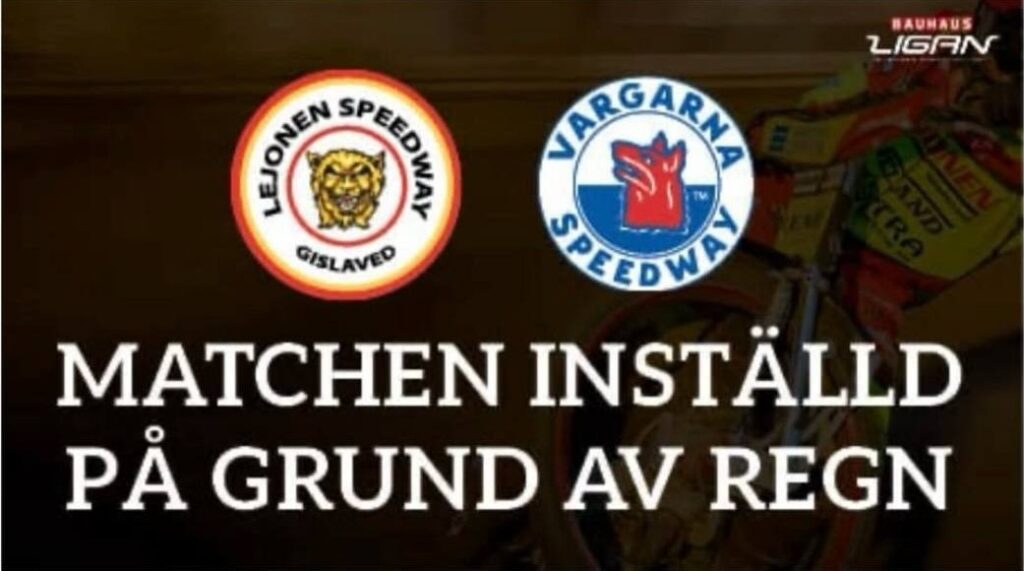 Lejonens match flyttad till måndagen den 16 juni