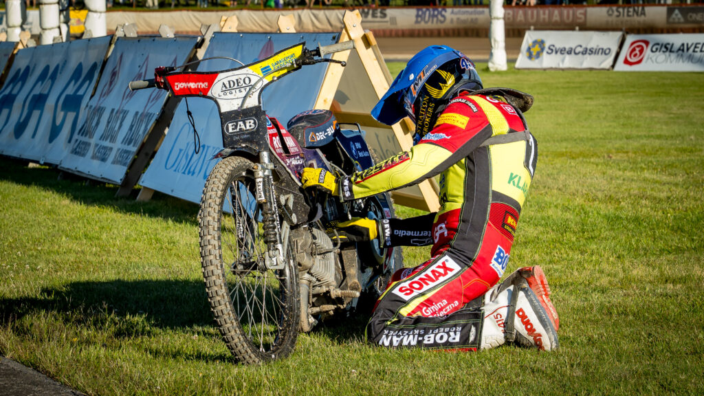 Kvällens matchen i Bauhausligan mellan Lejonen och Smederna på OnePartnerGroup Arena den 1 Juli i Gislaved ( Foto: Douglas Svalin / SvalinsFoto )