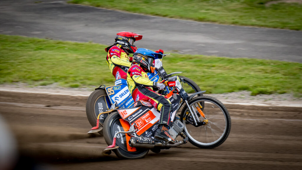 Kvällens matchen i Bauhausligan mellan Lejonen och Rospiggarna på OnePartnerGroup Arena den 9 Juli i Gislaved ( Foto: Douglas Svalin / SvalinsFoto )